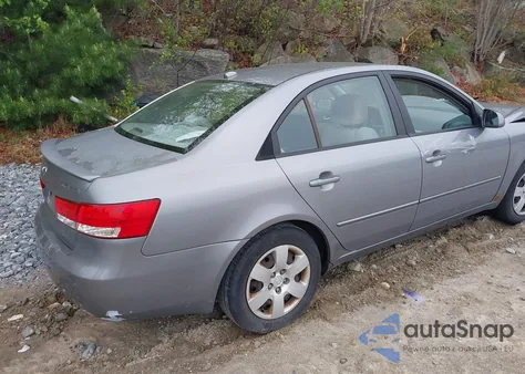2007 Hyundai Sonata Gls z USA, uszkodzony, nr VIN 5NPET46C27H241965